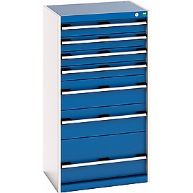 Bott Cubio 7 Drawer Metal Cabinets - Workshop