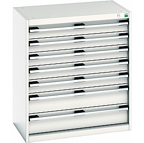 Bott Cubio 7 Drawer Metal Cabinets - Workshop