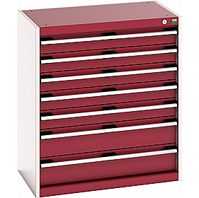 Bott Cubio 7 Drawer Metal Cabinets - Workshop