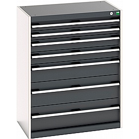 Bott Cubio 7 Drawer Metal Cabinets - Workshop