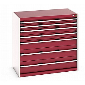Bott Cubio 7 Drawer Metal Cabinets - Workshop