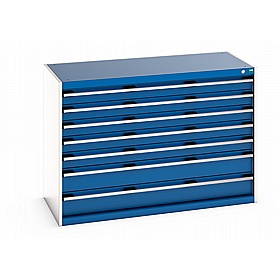 Bott Cubio 7 Drawer Metal Cabinets - Workshop