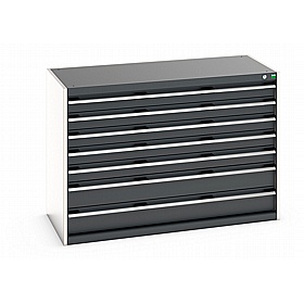 Bott Cubio 7 Drawer Metal Cabinets - Workshop