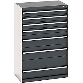 Bott Cubio 7 Drawer Metal Cabinets - Workshop