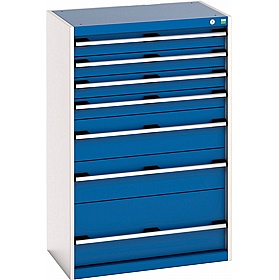 Bott Cubio 7 Drawer Metal Cabinets - Workshop