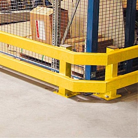 Black Bull Impact Protection Guard Rail External Corner Angle Rail