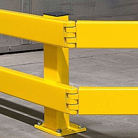 Black Bull Impact Protection Guard Rail Adjustable Knuckle