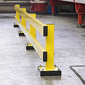 Black Bull Impact Protection Guard Rail Shock Absorbing Pads