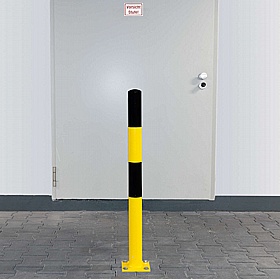 Black Bull Impact Protection Surface Plate Heavy Duty Bollards