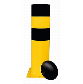 Black Bull Impact Protection XL Surface Plate Heavy Duty Bollards - Premises