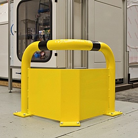 Black Bull Impact Protection Corner Hoop Guards with Under Run Protection