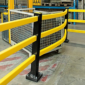 Black Bull FLEX Hybrid Impact Protection Support Posts