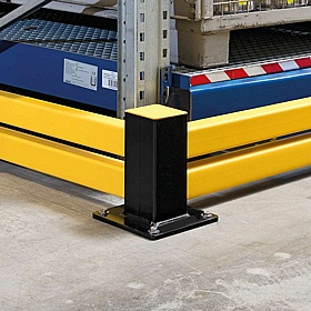 Black Bull FLEX Hybrid Impact Protection Low Level Corner Posts