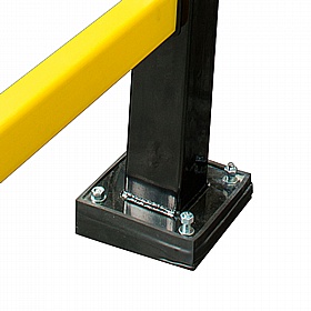 Black Bull FLEX Hybrid Impact Protection Lateral Rails for End and Middle Posts - Premises