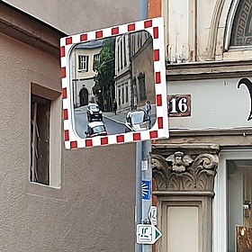 View-Ultra Sekurit Convex Traffic Mirrors