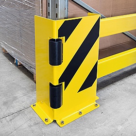 Black Bull Impact Protection Racking End Frame Adjustable Protectors - Type B - Premises