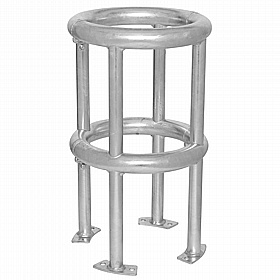 Traffic-Line 360 Degree Galvanised Steel Column Protection - Premises
