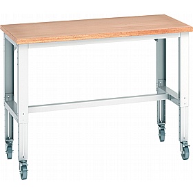Bott Cubio Rectangular Mobile Multiplex Height Adjustable Work Benches