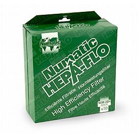 Numatic NVM-2BH 10 x HepaFlo Filter Bags 604016