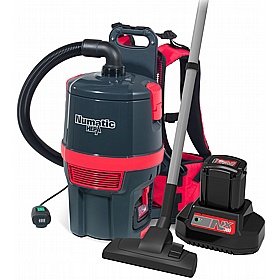Numatic Pro Cordless RSB150NX HEPA Rucsac Backpack Commercial Dry Vacuum Cleaner