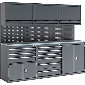 Bott Cubio Anthracite Workstation Bundle C