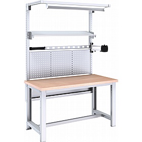 Bott Cubio Rectangular Multiplex Bench with Rear Back Frame System A