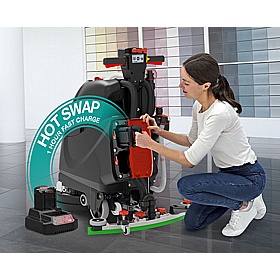 Numatic TTB3045NX-R Battery ReFlo Scrubber Dryer - Cleaning & Hygiene