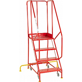 Steptek BS Premier Commercial Mobile Warehouse Steps - Access Equipment
