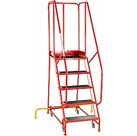 Steptek BS Premier Commercial Mobile Warehouse Steps - Access Equipment