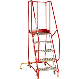 Steptek BS Premier Commercial Mobile Warehouse Steps - Access Equipment