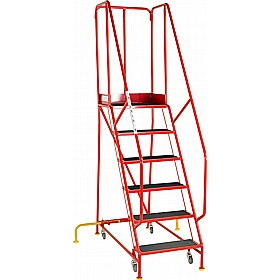 Steptek BS Premier Commercial Mobile Warehouse Steps - Access Equipment