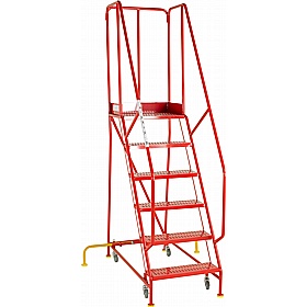 Steptek BS Premier Commercial Mobile Warehouse Steps - Access Equipment