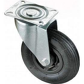 Loadtek 3 Shelf Tray Trolleys with Fixed Plywood Trays - Handling & Lifting