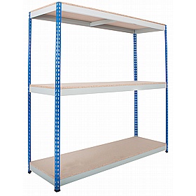 Rivet 3 Tier Heavy Duty Wide Boltless Racking