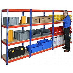 Rivet Heavy Duty Wide Boltless Racking