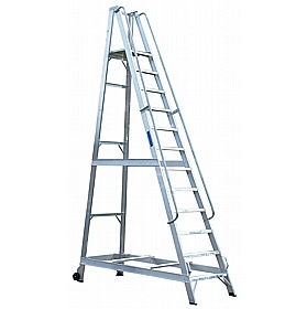 Lyte Industrial Aluminium Mobile Warehouse Steps - Access Equipment