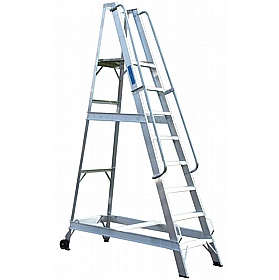 Lyte Industrial Aluminium Mobile Warehouse Steps - Access Equipment