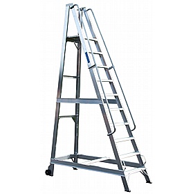 Lyte Industrial Aluminium Mobile Warehouse Steps - Access Equipment