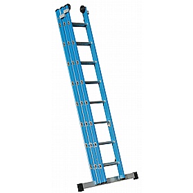 Lyte Professional 3 Section Glass Fibre Trade Ladders - Access Equipment