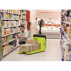 Pramac CX12 S2 1200kg Super Compact Electric Pallet Truck - Handling & Lifting