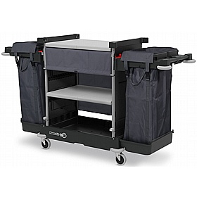 Numatic NuKeeper NKT-2LLR Flexi Front Twin Housekeeping Trolley