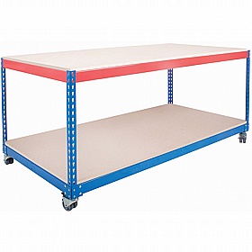 Rivet Value Boltless Mobile MFC Workbenches