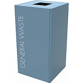 Silverline Metal General Waste Bins - Premises