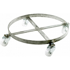 Loadtek Stainless Steel Circular Drum Dolly