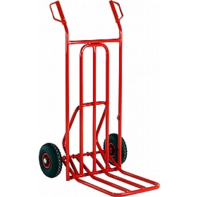 Loadtek Pneumatic Sack Truck with Folding Toe