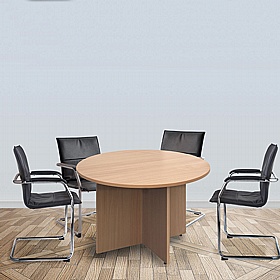 Spectra Arrowhead Round Meeting Tables