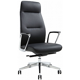 Noble Luxury High Back Top Grain Leather Executive Office Chair
