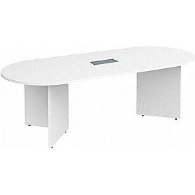 Spectra Arrowhead D-End Meeting and Boardroom Tables with Power