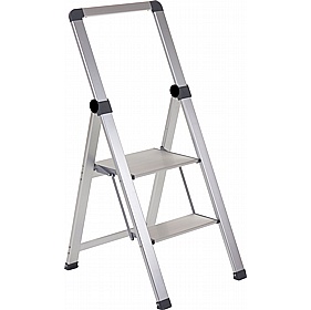 Climb-It Aluminium Slim Folding Step Ladders