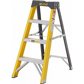Climb-It Fibreglass Swingback Step Ladders - Access Equipment